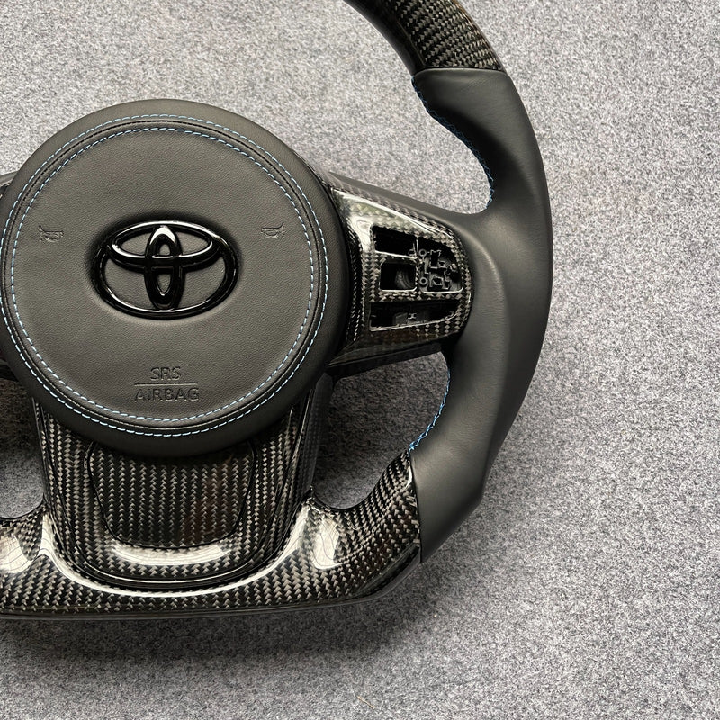 2019+ Toyota A90 Supra Custom Steering Wheel | Miami Carbon Designs – In Stock