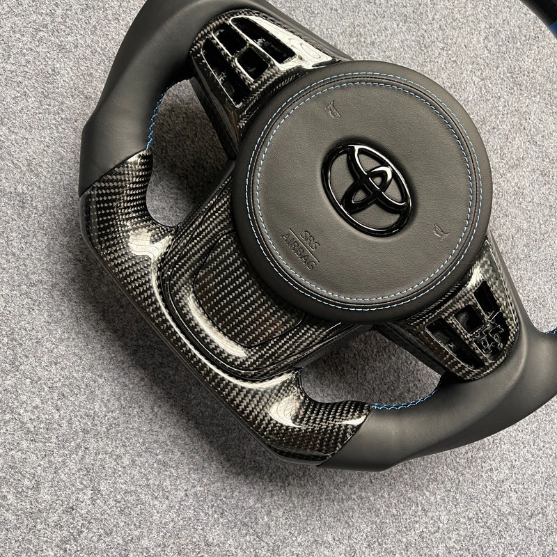 2019+ Toyota A90 Supra Custom Steering Wheel | Miami Carbon Designs – In Stock