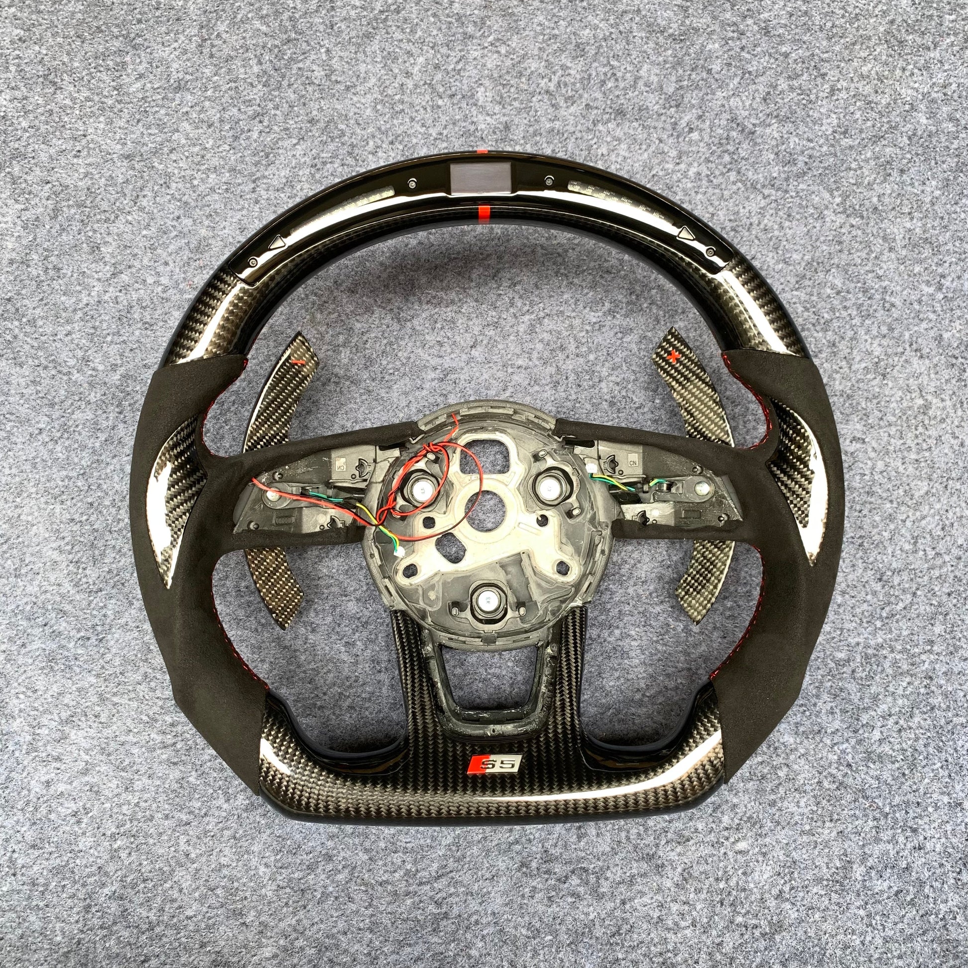 Audi B9 A3/S3/RS3 A4/S4 A5/S5/RS5 Carbon Edition Steering Wheel – Custom Fit, High-Performance Upgrade | Miami Carbon Designs