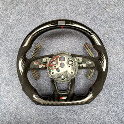 Audi B9 A3/S3/RS3 A4/S4 A5/S5/RS5 Carbon Edition Steering Wheel – Custom Fit, High-Performance Upgrade | Miami Carbon Designs