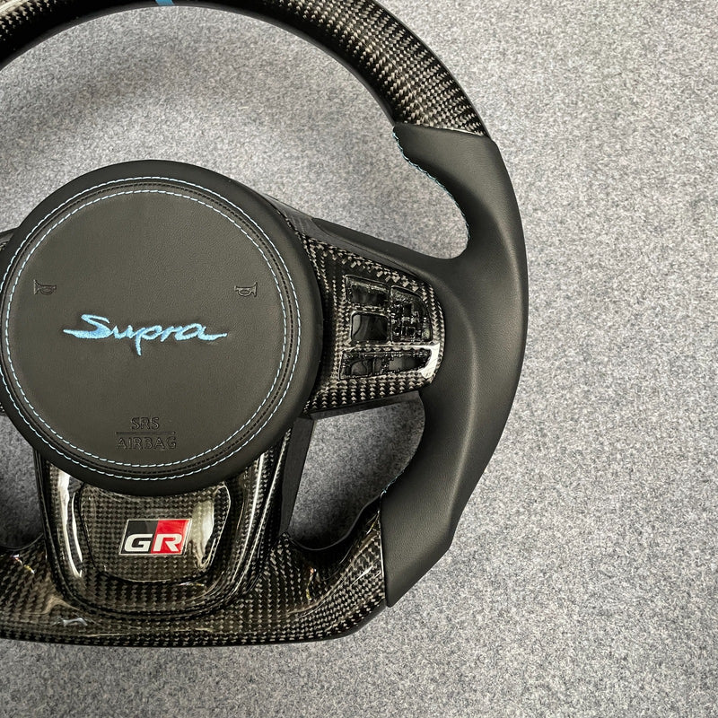 2019+ Toyota A90 Supra Custom Steering Wheel | Miami Carbon Designs – In Stock