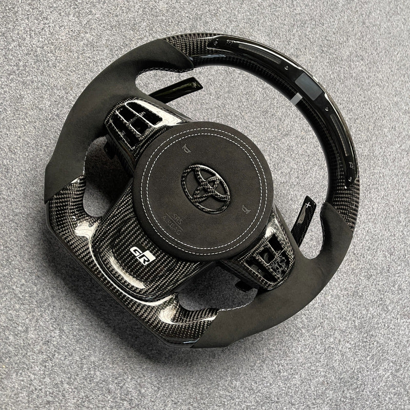 2019+ Toyota A90 Supra Custom Steering Wheel | Miami Carbon Designs – In Stock