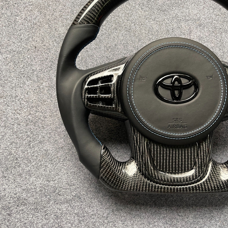 2019+ Toyota A90 Supra Custom Steering Wheel | Miami Carbon Designs – In Stock