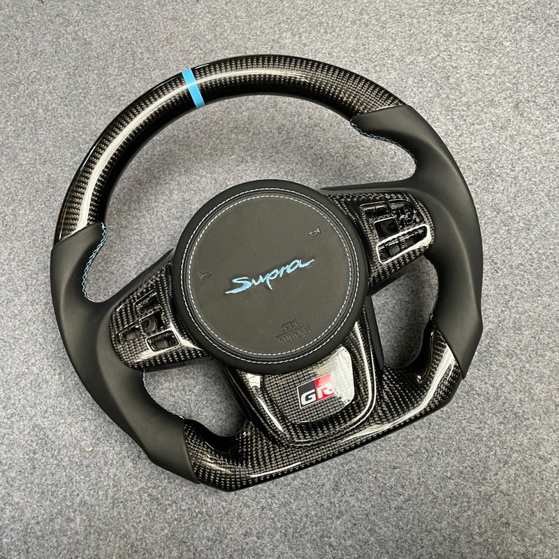 2019+ Toyota A90 Supra Custom Steering Wheel | Miami Carbon Designs – In Stock