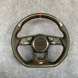 Audi B9 A3/S3/RS3 A4/S4 A5/S5/RS5 Carbon Edition Steering Wheel – Custom Fit, High-Performance Upgrade | Miami Carbon Designs