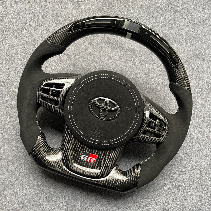 2019+ Toyota A90 Supra Custom Steering Wheel | Miami Carbon Designs – In Stock