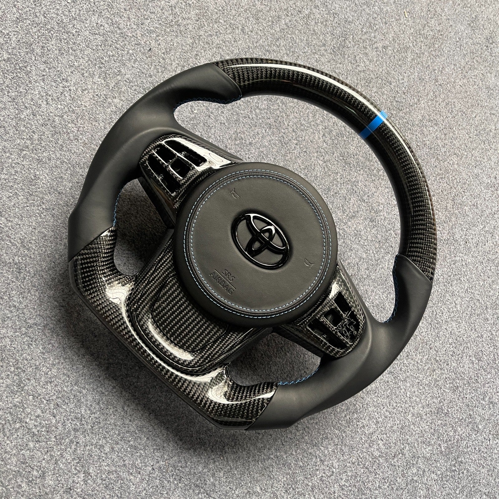 2019+ Toyota A90 Supra Custom Steering Wheel | Miami Carbon Designs – In Stock