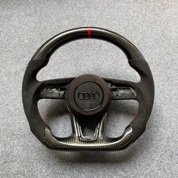 Audi B9 A3/S3/RS3 A4/S4 A5/S5/RS5 Carbon Edition Steering Wheel – Custom Fit, High-Performance Upgrade | Miami Carbon Designs