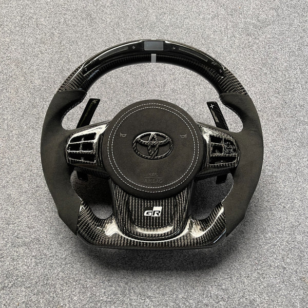 2019+ Toyota A90 Supra Custom Steering Wheel | Miami Carbon Designs – In Stock