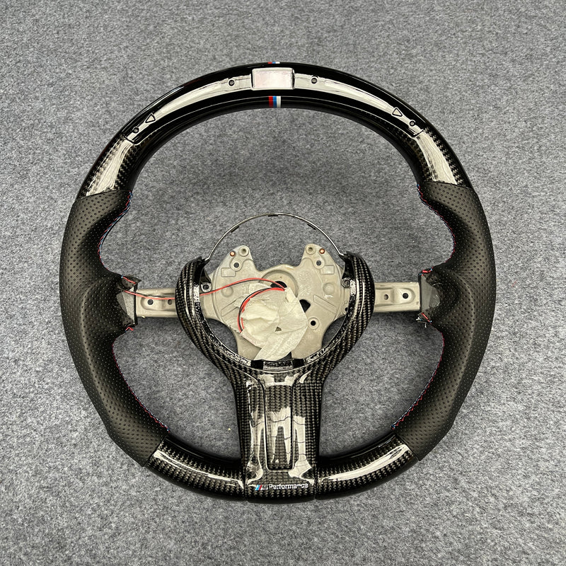 BMW F Chassis Custom Carbon Fiber Steering Wheel – F80 M3, F82 M4, F30 3 Series, F22 4 Series, F10 Upgrade | Miami Car Carbon Designs