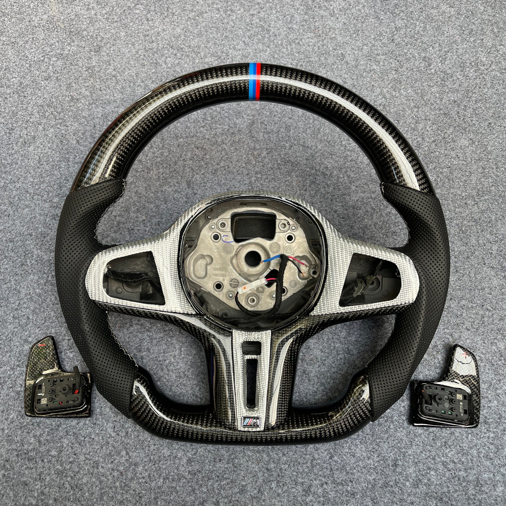 BMW G Series Carbon Fiber Steering Wheel for M Performance Models - M2(G87), M3 (G80), M4 (G82), M5, X3 M, X4 M, X5 M, X6 M, X7 M, M8 F92| Miami Carbon Designs