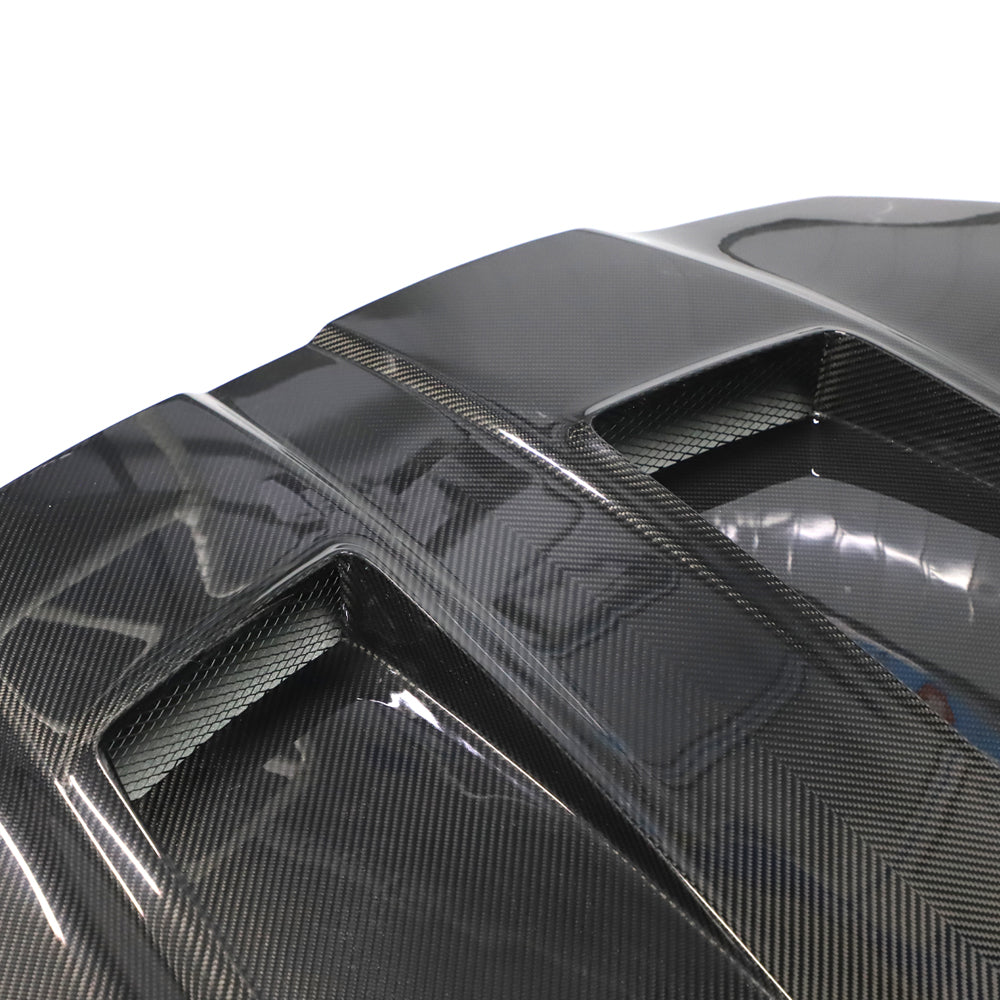 BMW G80 M3 G82 G83 M4 Dry Carbon Fiber Hood (Set, 2021-2024) | Miami Carbon Designs