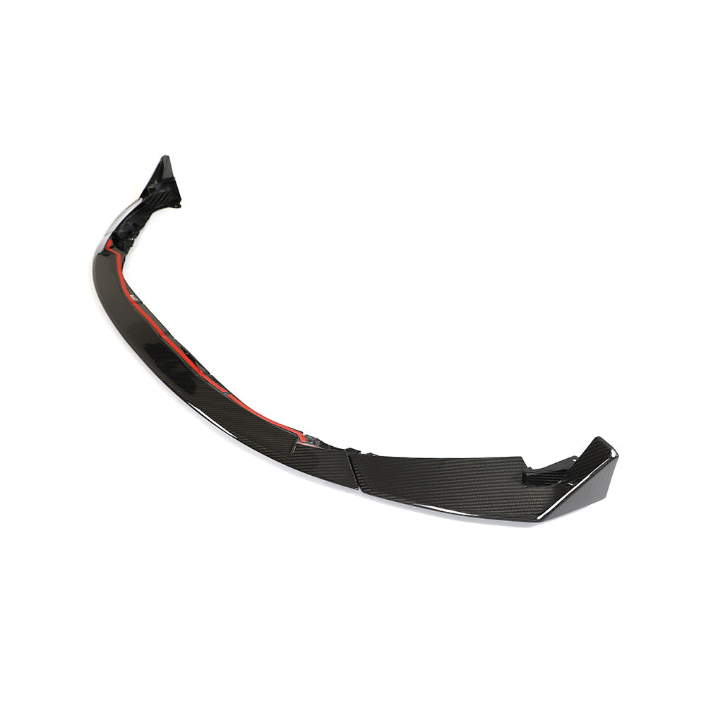 BMW G80 M3 G82 G83 M4 CSL Dry Carbon Fiber Front Lip (3-Piece Set) | Miami Carbon Designs