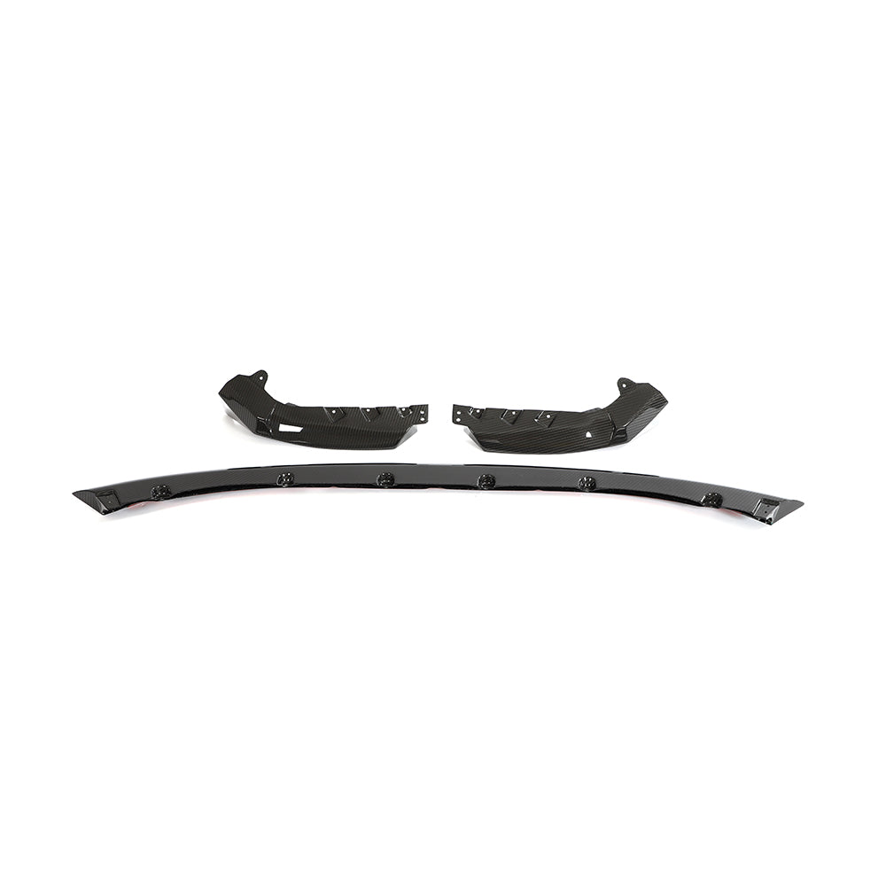 BMW G80 M3 G82 G83 M4 CSL Dry Carbon Fiber Front Lip (3-Piece Set) | Miami Carbon Designs