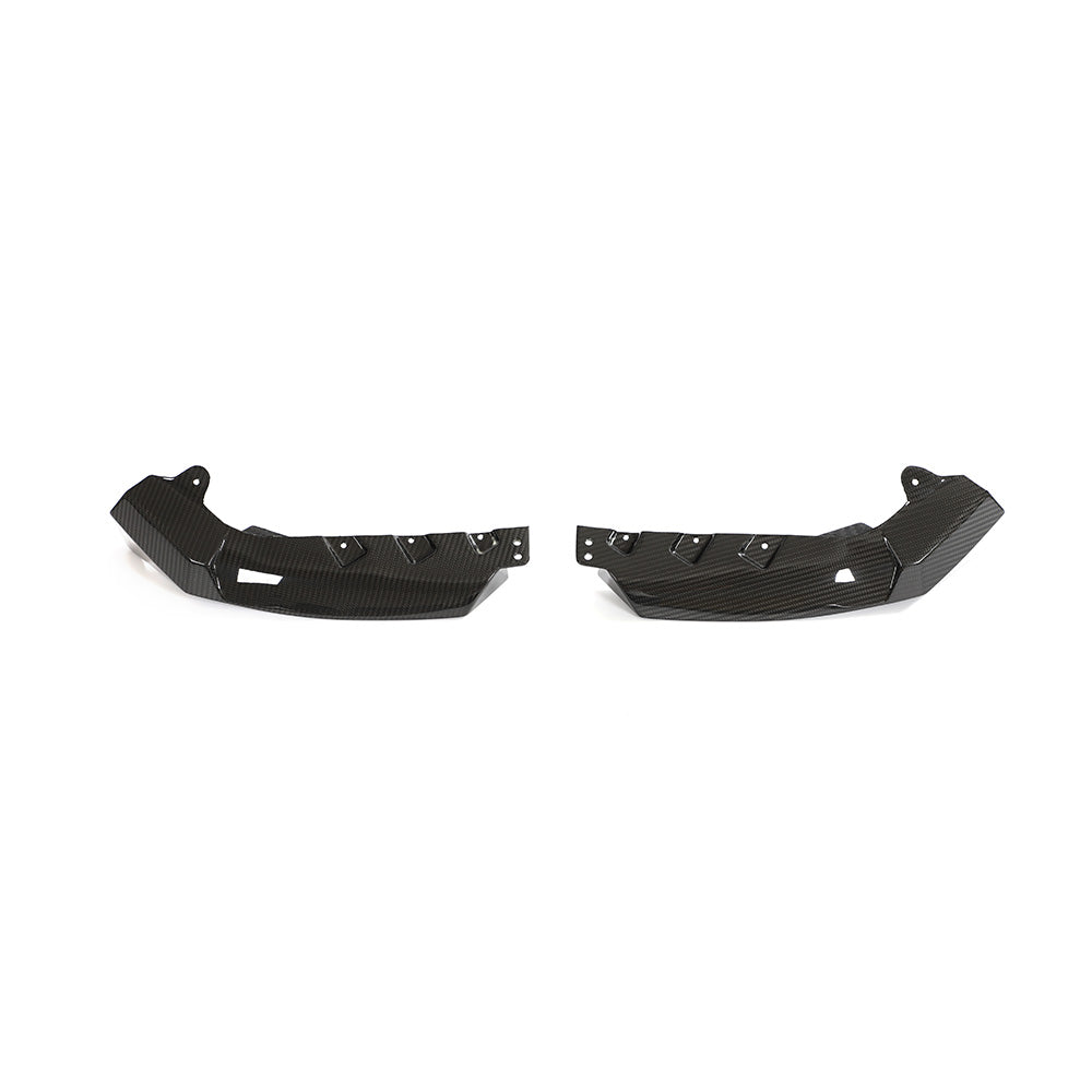 BMW G80 M3 G82 G83 M4 CSL Dry Carbon Fiber Front Lip (3-Piece Set) | Miami Carbon Designs