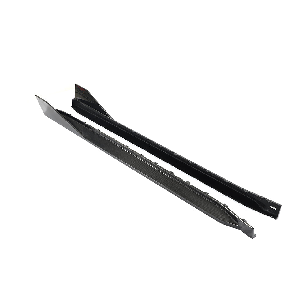 BMW G82 MP Wet Carbon Fiber Side Skirts for M4 (2021-2022) | Miami Carbon Designs