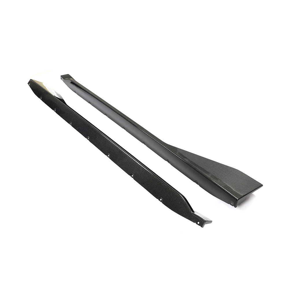 BMW G82 MP Wet Carbon Fiber Side Skirts for M4 (2021-2022) | Miami Carbon Designs