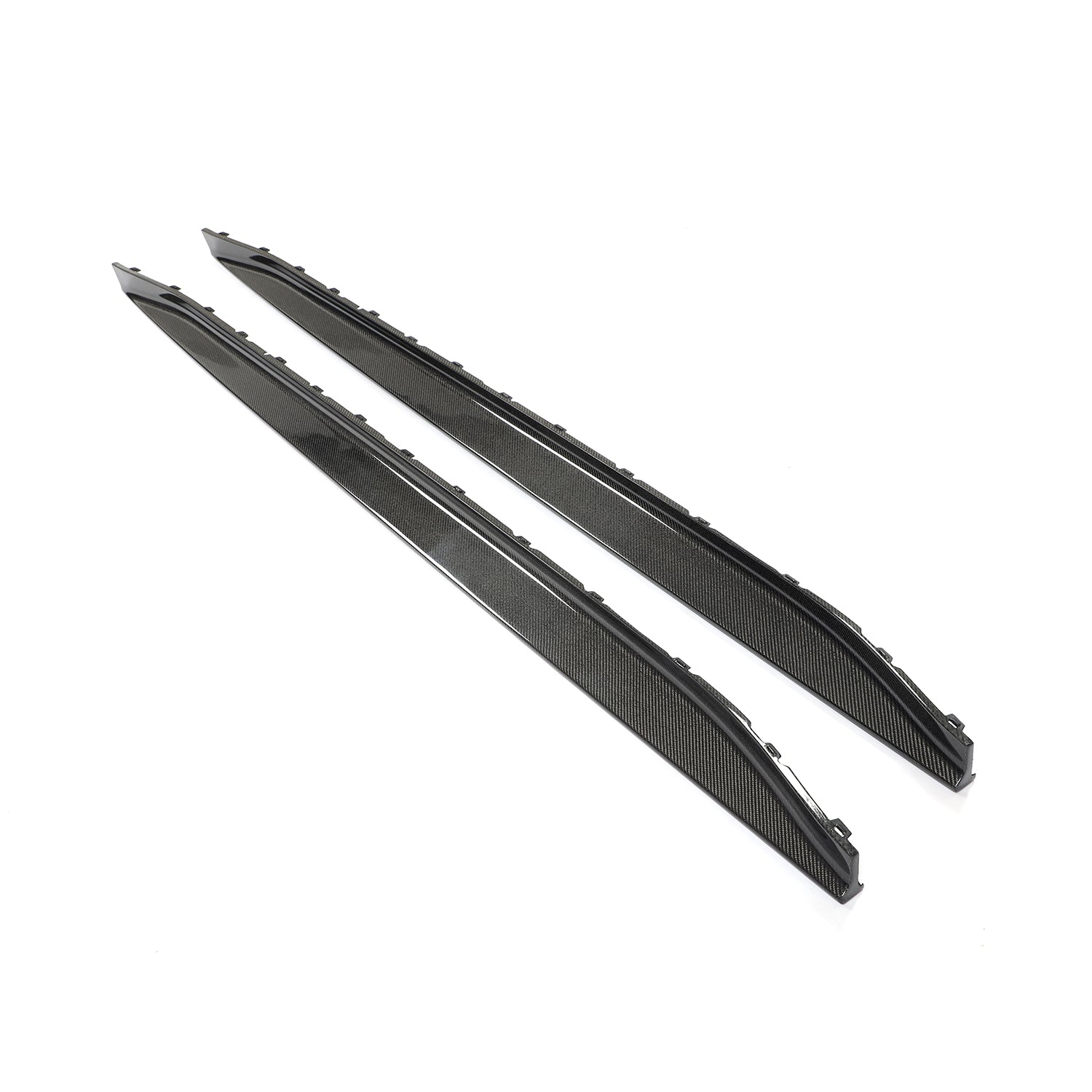BMW G82 G83 M4 3D Carbon Fiber Side Skirts (2021-2022) | Miami Carbon Designs