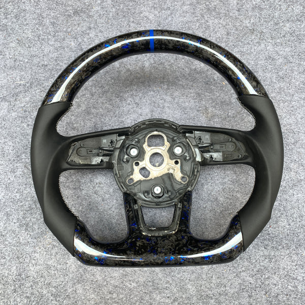 Audi B9 A3/S3/RS3 A4/S4 A5/S5/RS5 Carbon Edition Steering Wheel – Custom Fit, High-Performance Upgrade | Miami Carbon Designs