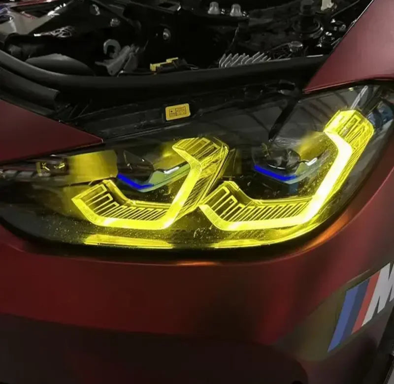 CSL Yellow DRL Headlight Module (Laser DRL LED) BMW G8X | G80 | G82/G83 | G22 4 Series