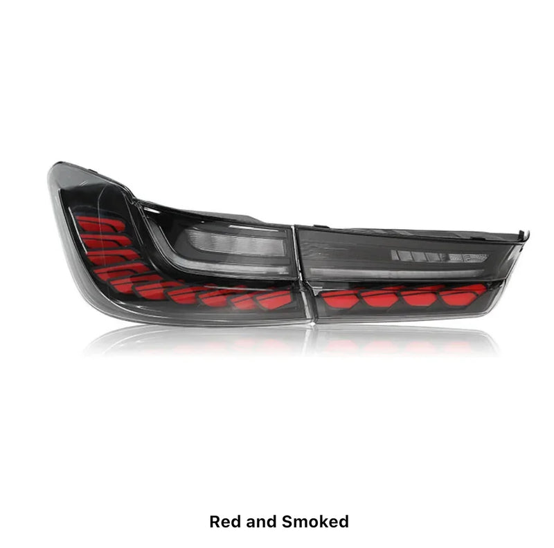 V2 GTS OLED TAILIGHTS | BMW | G20 | G80 | RED | RED+SMOKED | SMOKED