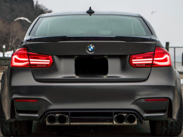 M4 Style Carbon Fiber Rear Spoiler | F30 | F80