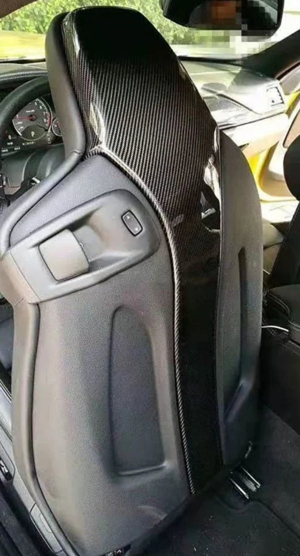 Dry Carbon Fiber Seat Back Covers | F80 | F82