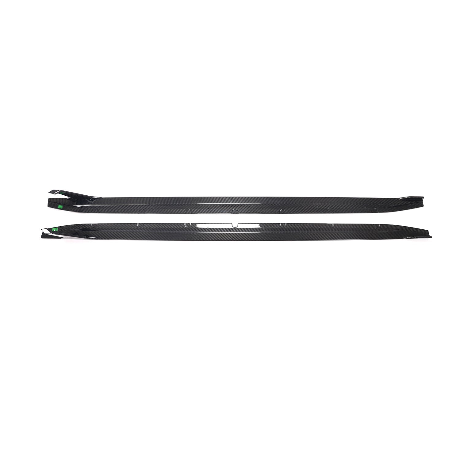 BMW M4 Carbon Fiber Side Skirts (Dry Carbon Fiber, 21-22) | Miami Carbon Designs