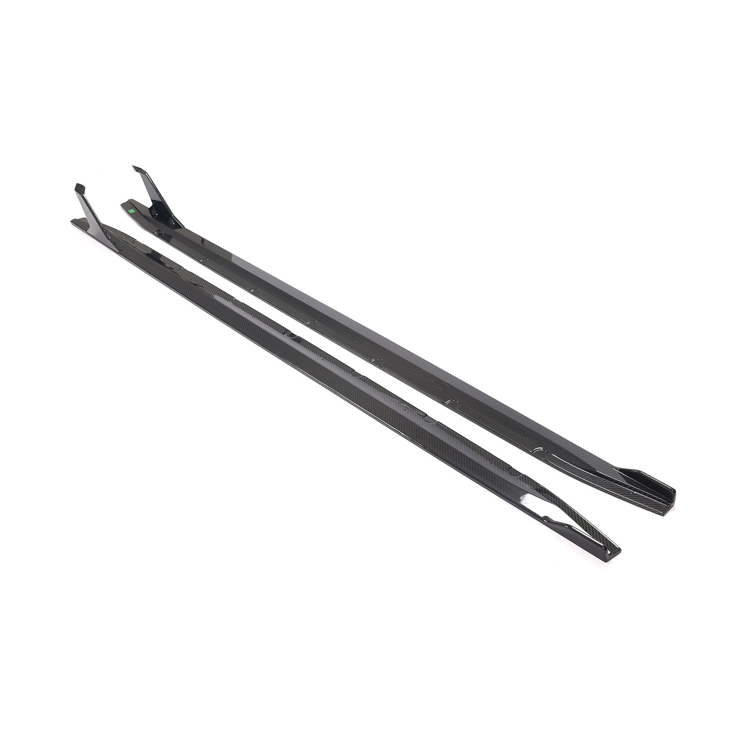 BMW M4 Carbon Fiber Side Skirts (Dry Carbon Fiber, 21-22) | Miami Carbon Designs