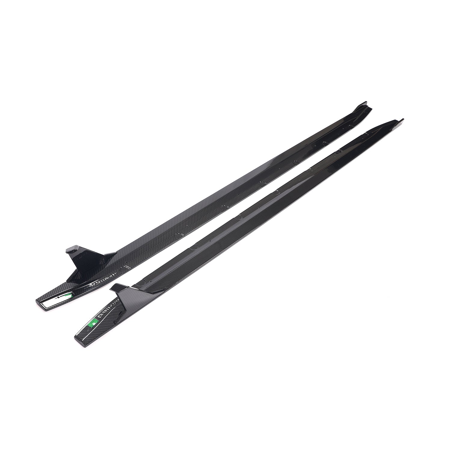 BMW M4 Carbon Fiber Side Skirts (Dry Carbon Fiber, 21-22) | Miami Carbon Designs