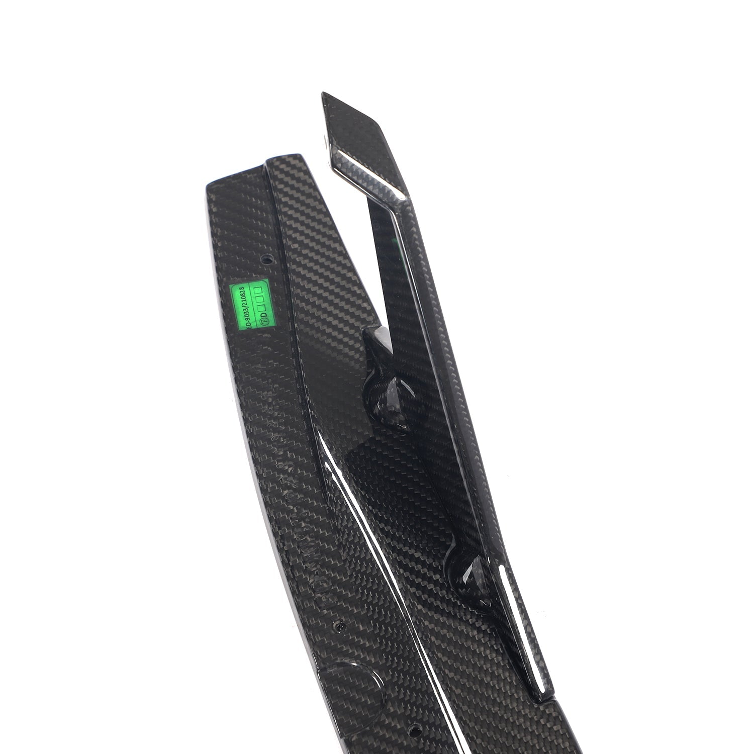 BMW M4 Carbon Fiber Side Skirts (Dry Carbon Fiber, 21-22) | Miami Carbon Designs