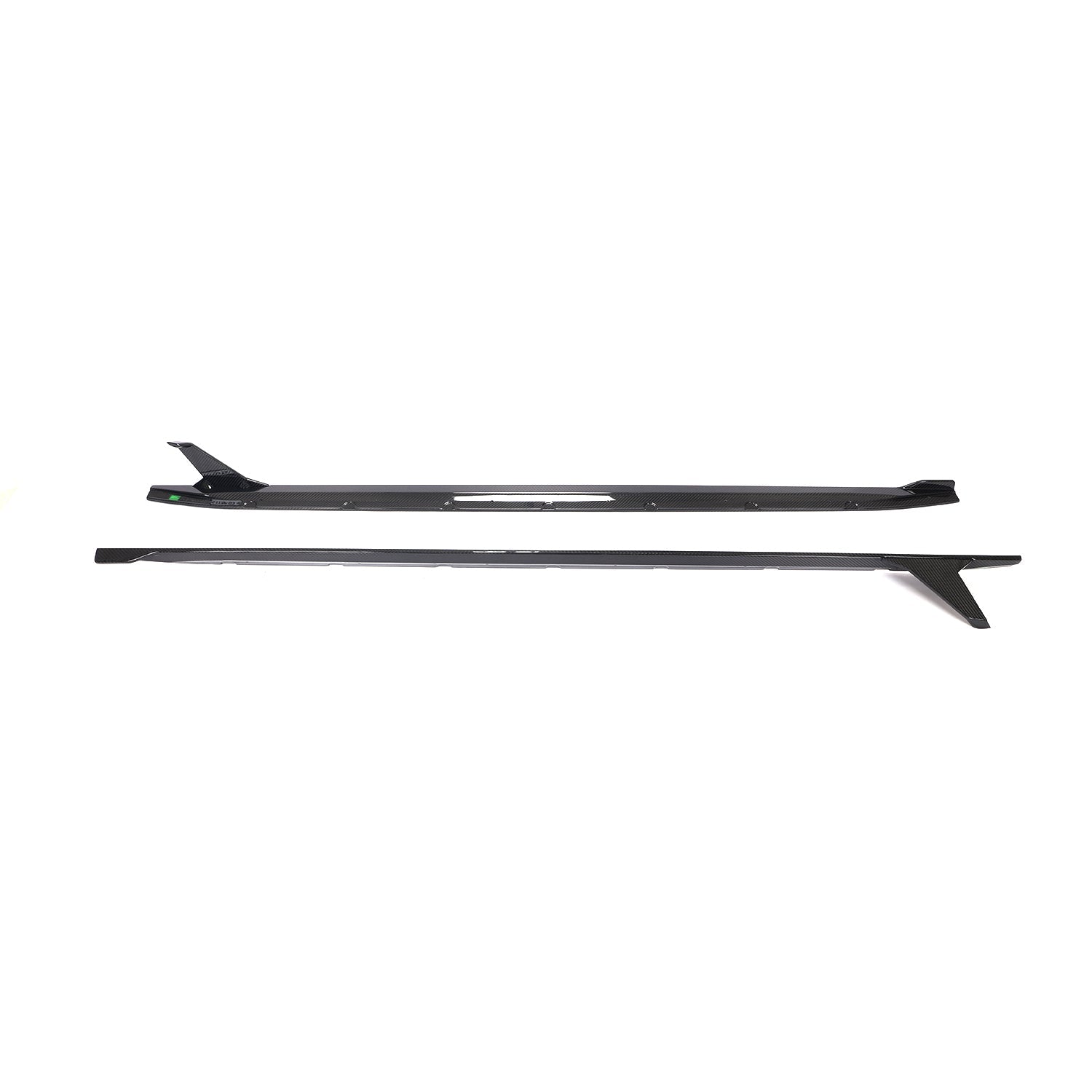 BMW M4 Carbon Fiber Side Skirts (Dry Carbon Fiber, 21-22) | Miami Carbon Designs