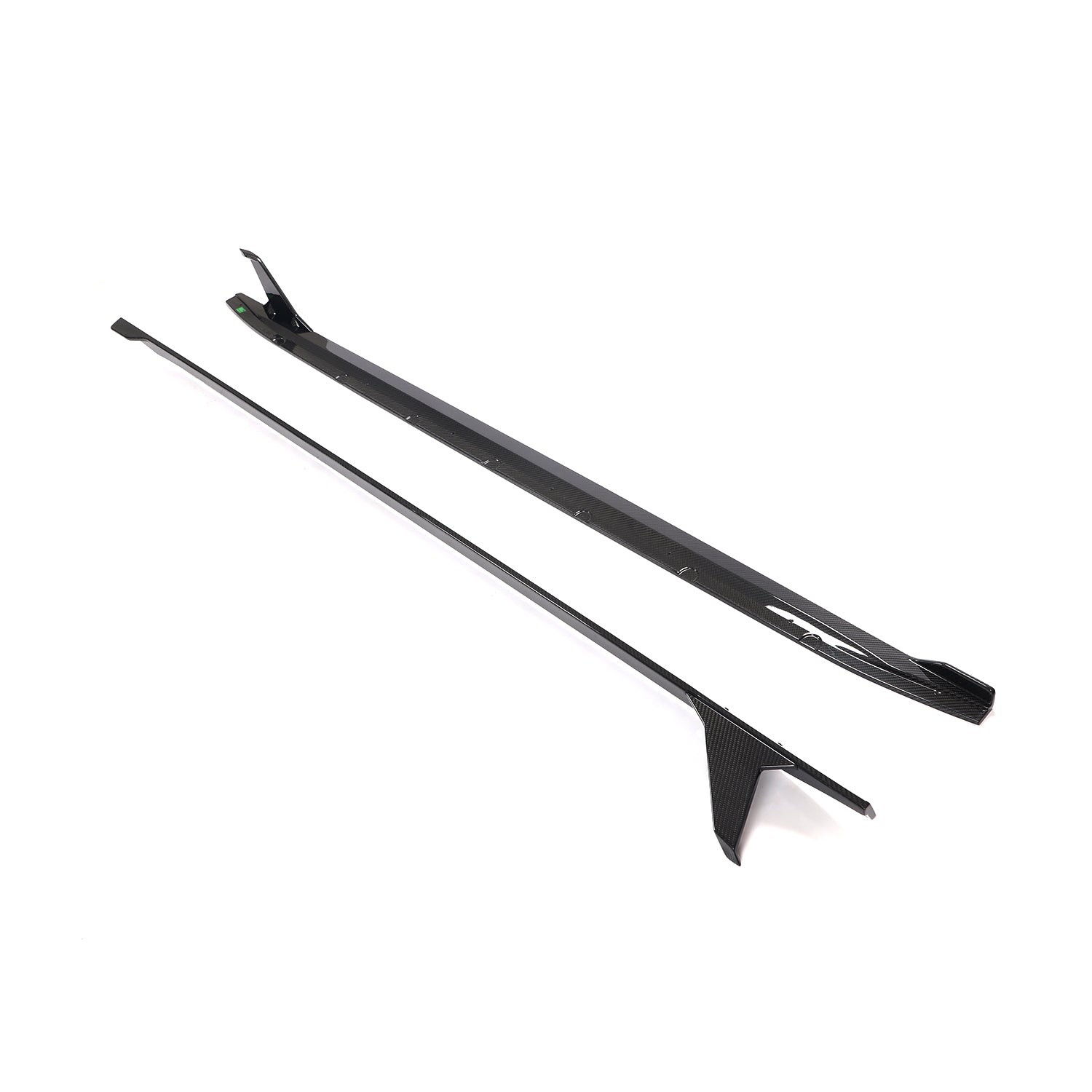 BMW M4 Carbon Fiber Side Skirts (Dry Carbon Fiber, 21-22) | Miami Carbon Designs