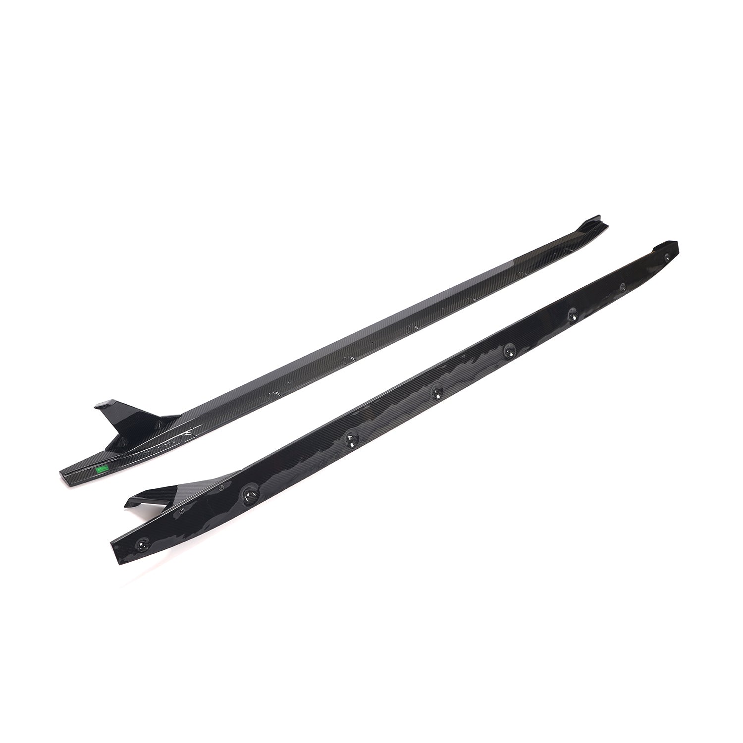 BMW M4 Carbon Fiber Side Skirts (Dry Carbon Fiber, 21-22) | Miami Carbon Designs
