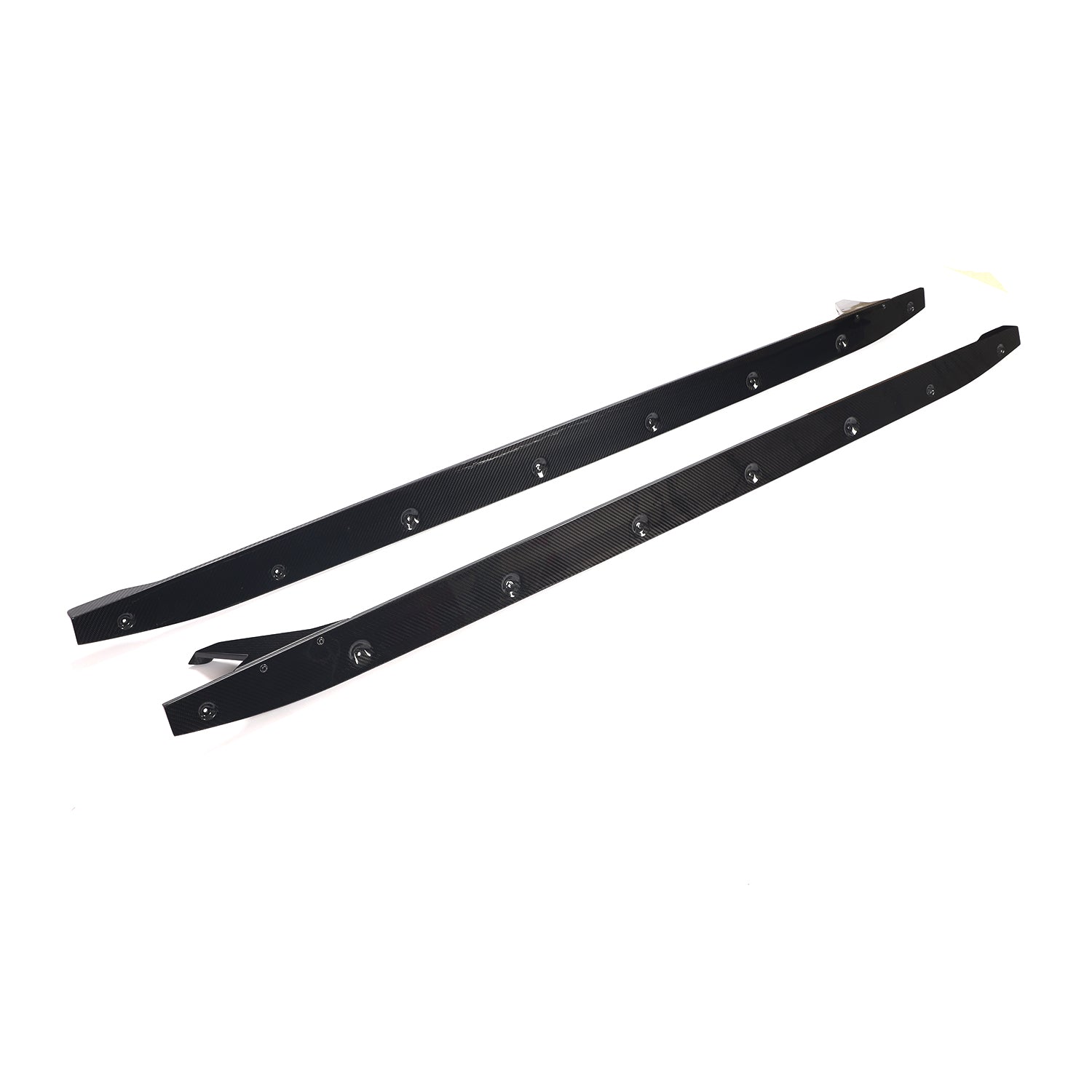 BMW M4 Carbon Fiber Side Skirts (Dry Carbon Fiber, 21-22) | Miami Carbon Designs