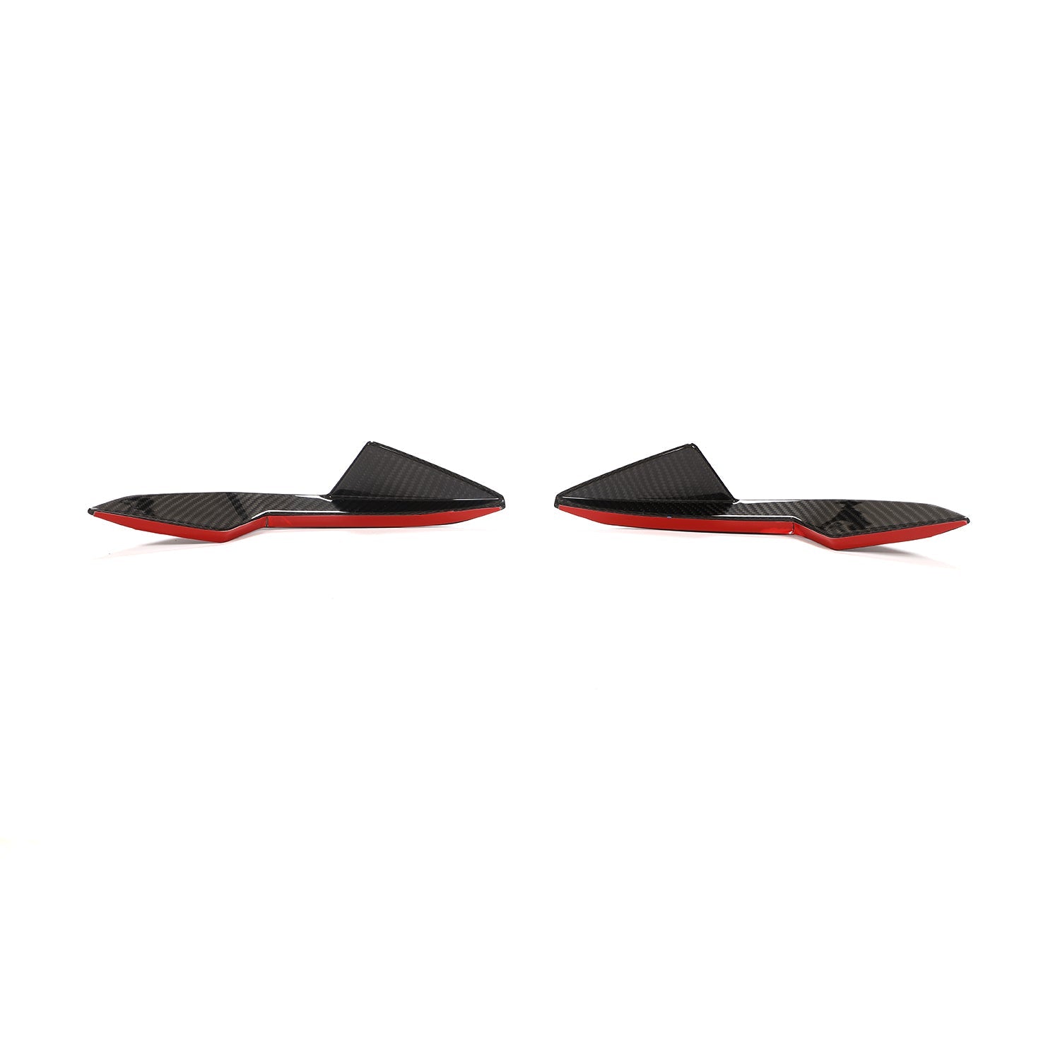 BMW M3 M4 Carbon Fiber Front Bumper Wind Knife (Dry Carbon Fiber) | Miami Carbon Designs