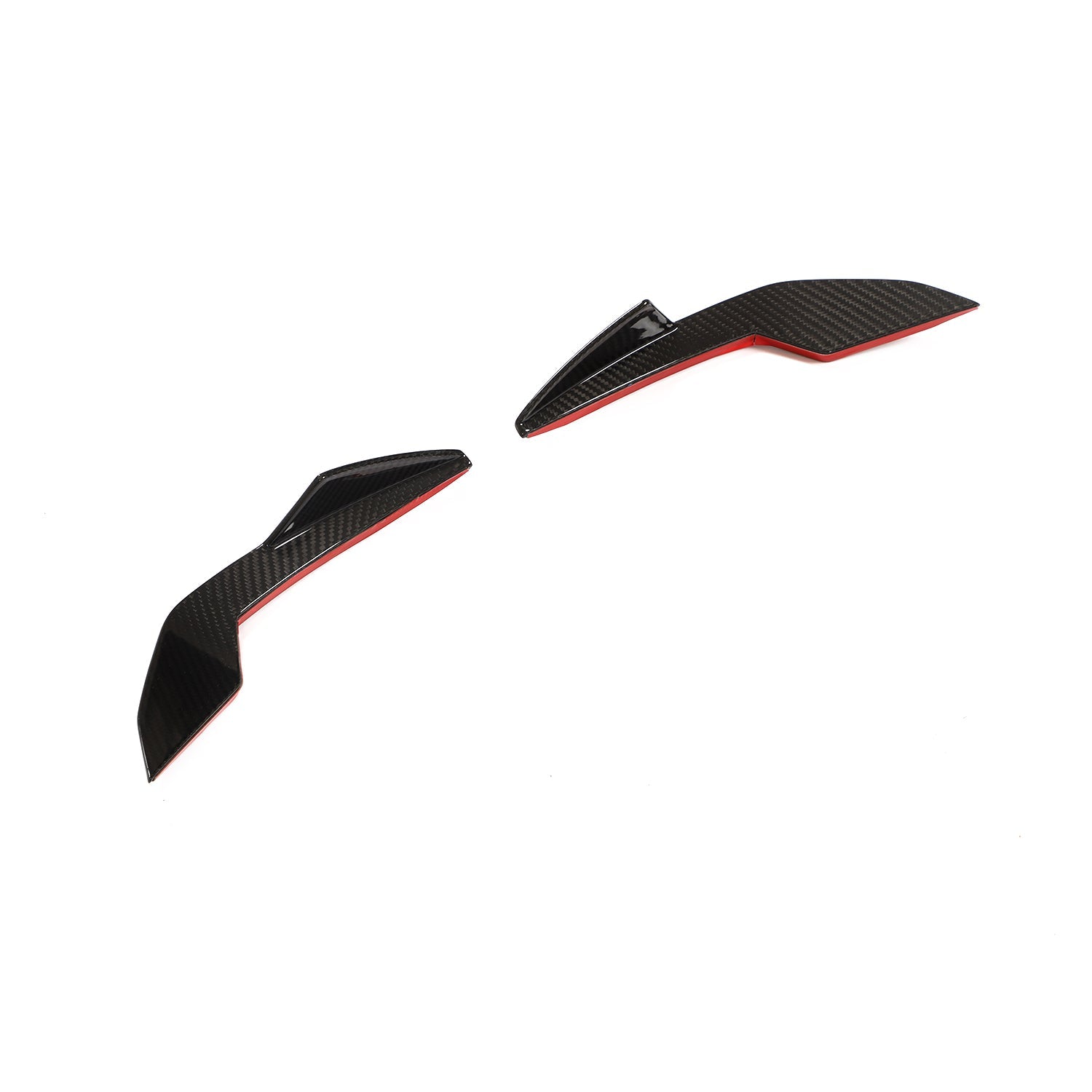 BMW M3 M4 Carbon Fiber Front Bumper Wind Knife (Dry Carbon Fiber) | Miami Carbon Designs