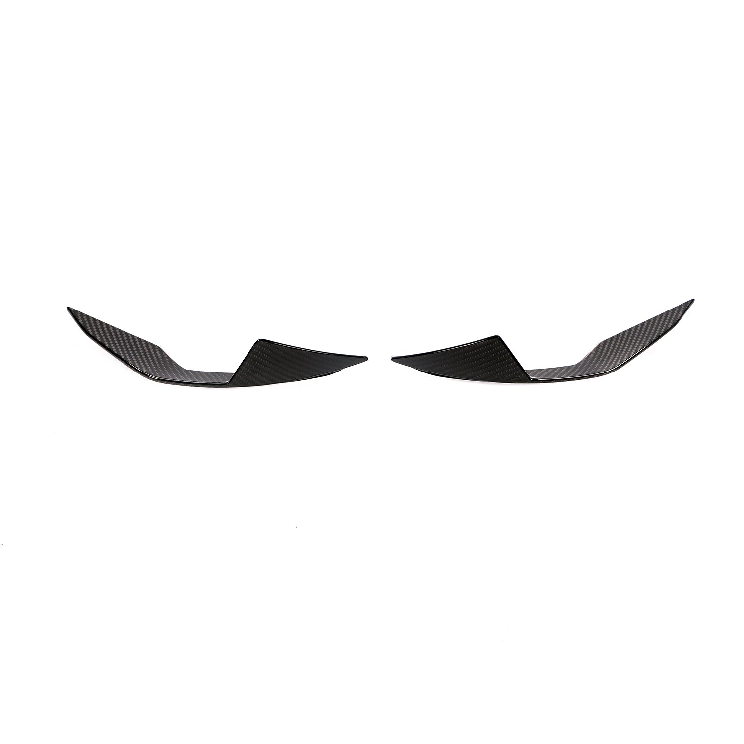 BMW M3 M4 Carbon Fiber Front Bumper Wind Knife (Dry Carbon Fiber) | Miami Carbon Designs