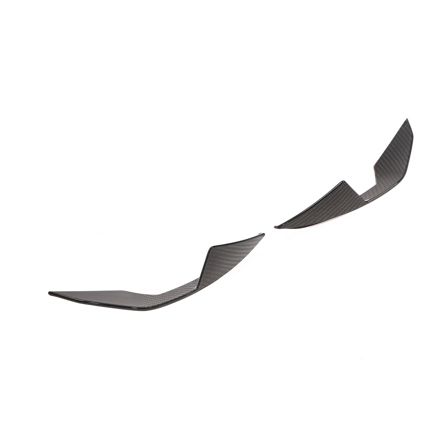 BMW M3 M4 Carbon Fiber Front Bumper Wind Knife (Dry Carbon Fiber) | Miami Carbon Designs