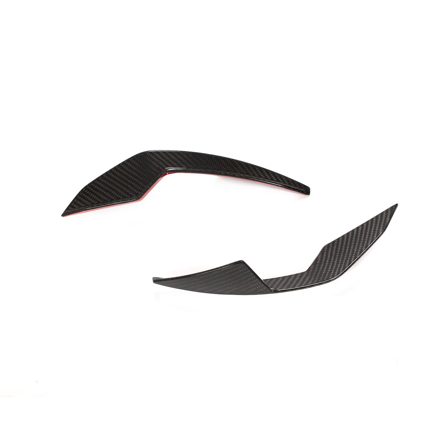 BMW M3 M4 Carbon Fiber Front Bumper Wind Knife (Dry Carbon Fiber) | Miami Carbon Designs