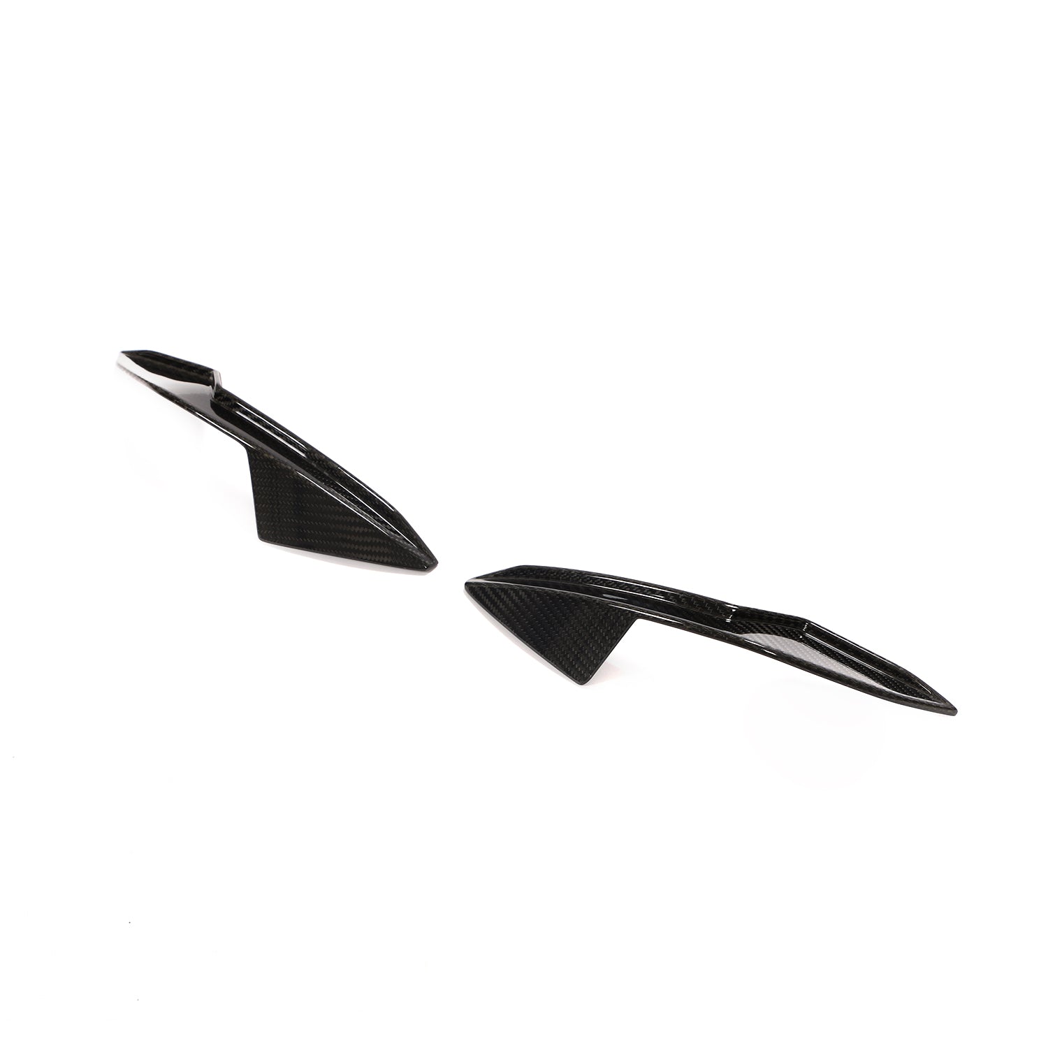 BMW M3 M4 Carbon Fiber Front Bumper Wind Knife (Dry Carbon Fiber) | Miami Carbon Designs