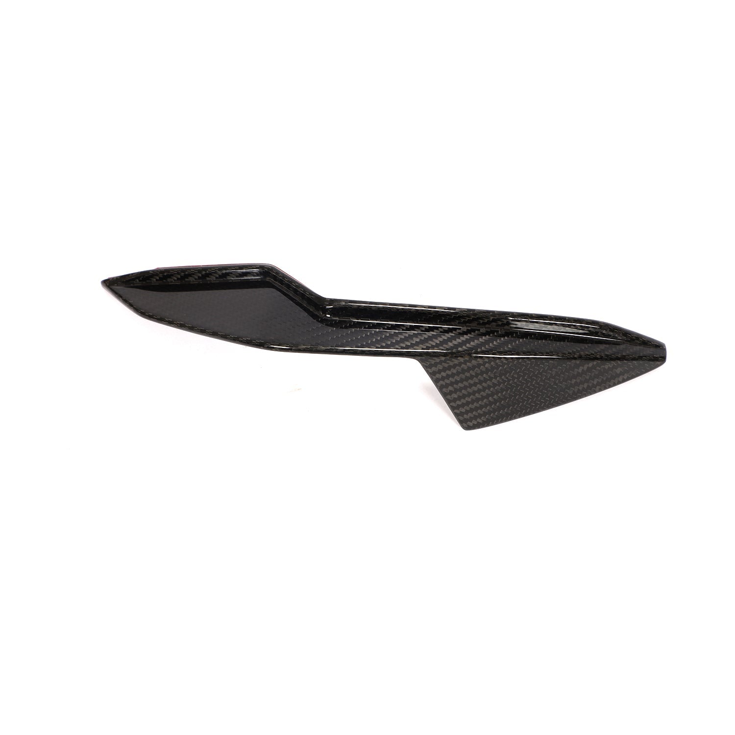 BMW M3 M4 Carbon Fiber Front Bumper Wind Knife (Dry Carbon Fiber) | Miami Carbon Designs