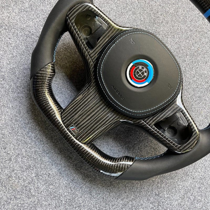 2021+ BMW G-Chassis M2 (G87) / M3 (G80) / M4 (G82) Custom Steering Wheel | Miami Carbon Designs – In Stock