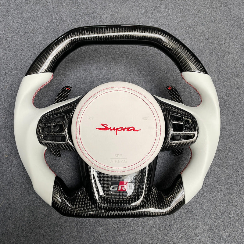 2019+ Toyota A90 Supra Custom Steering Wheel | Miami Carbon Designs – In Stock