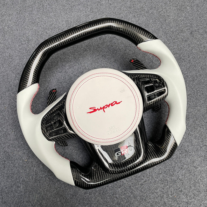 2019+ Toyota A90 Supra Custom Steering Wheel | Miami Carbon Designs – In Stock