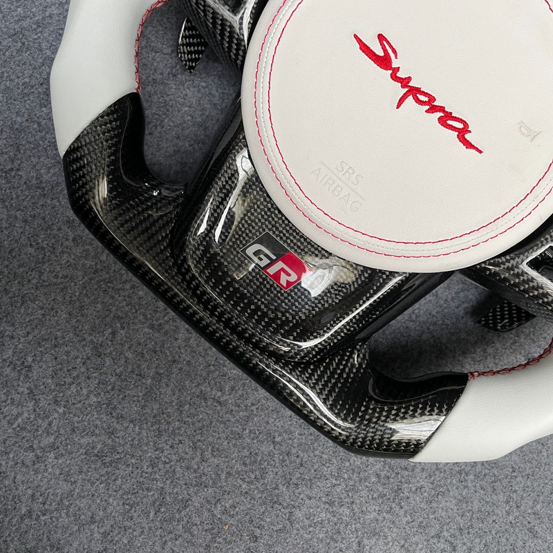 2019+ Toyota A90 Supra Custom Steering Wheel | Miami Carbon Designs – In Stock