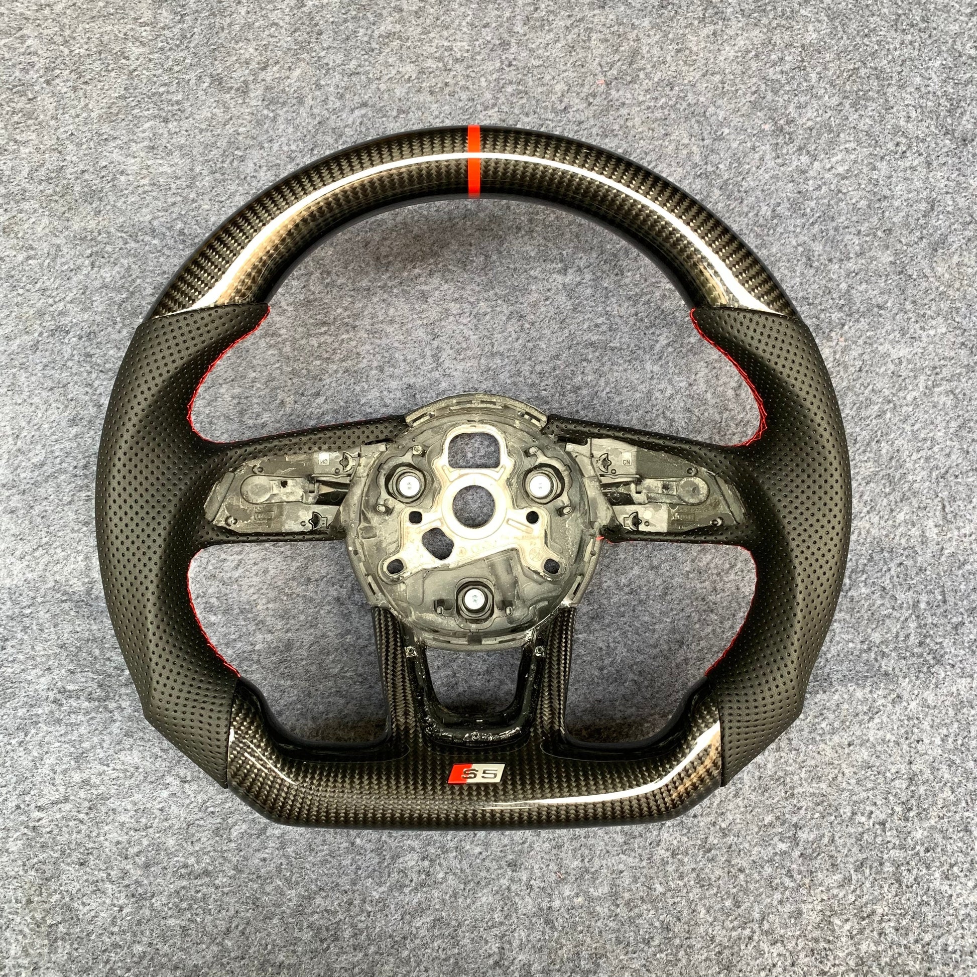 Audi B9 A3/S3/RS3 A4/S4 A5/S5/RS5 Carbon Edition Steering Wheel – Custom Fit, High-Performance Upgrade | Miami Carbon Designs