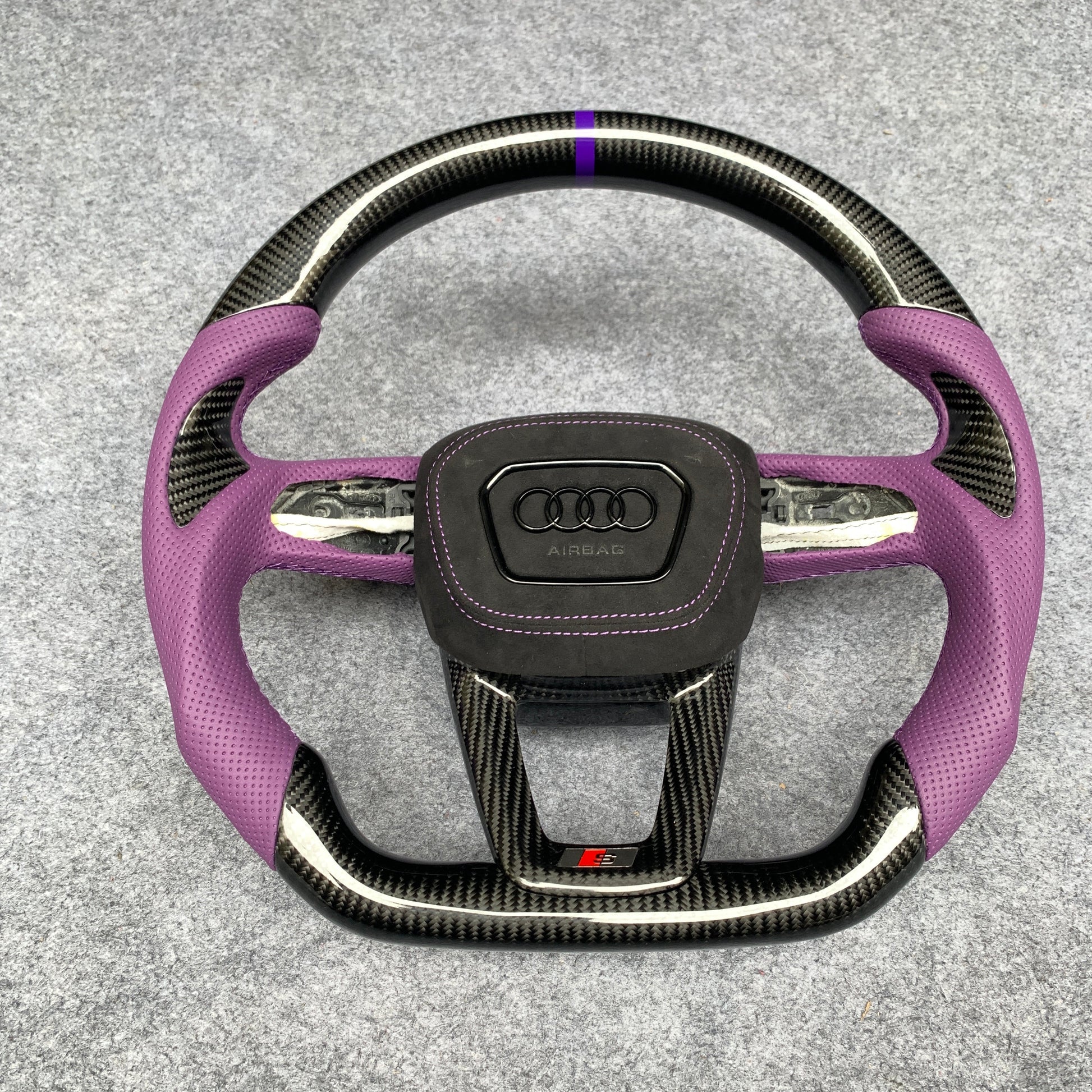 Audi B9.5 (2020-2024) Carbon Edition Steering Wheel – Custom Fit, Premium Performance Upgrade | Miami Carbon Designs
