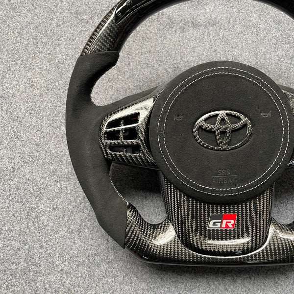 2019+ Toyota A90 Supra Custom Steering Wheel | Miami Carbon Designs – In Stock