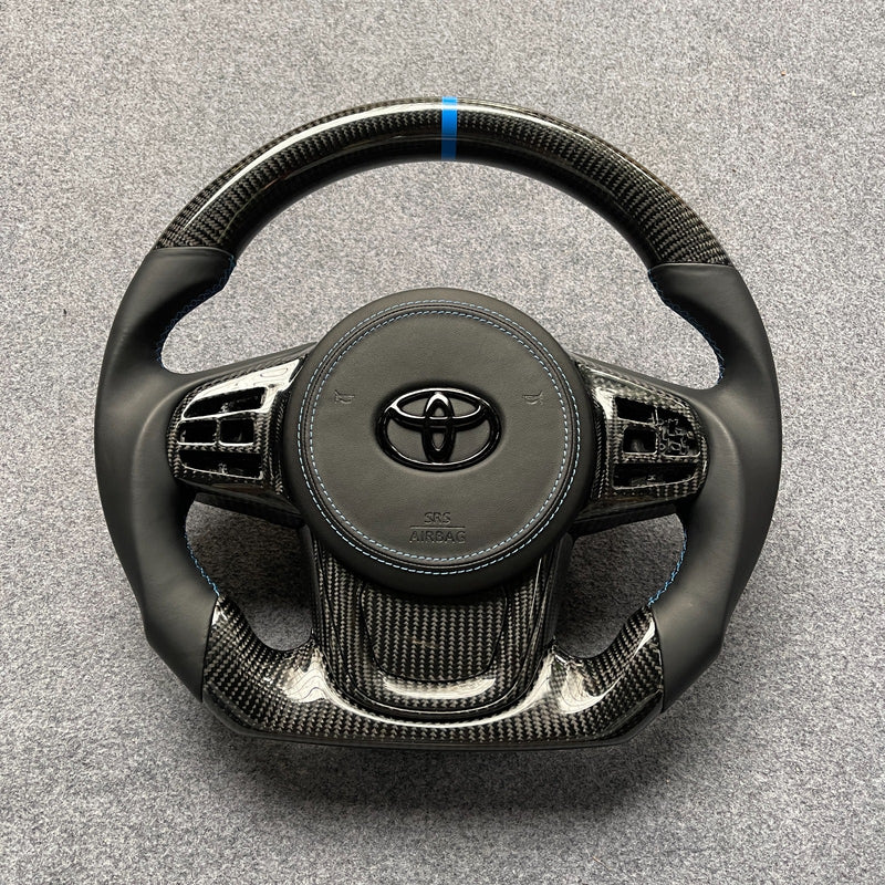 2019+ Toyota A90 Supra Custom Steering Wheel | Miami Carbon Designs – In Stock